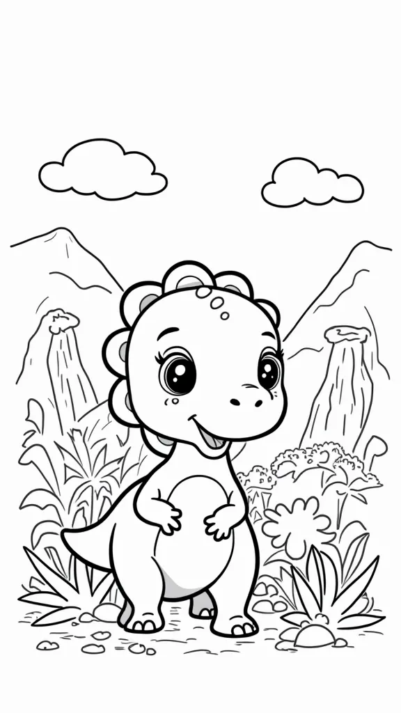 brontosaurus coloring pages